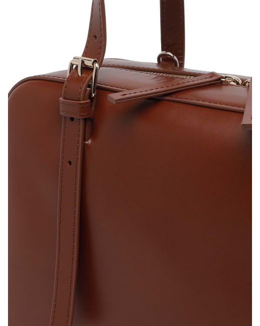 A.P.C. Brown Virginie Box Bag