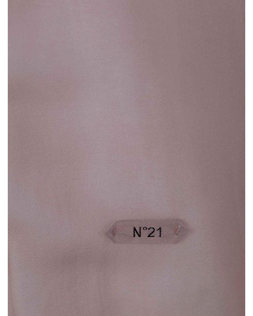 N°21 Pink Canvas Shirt