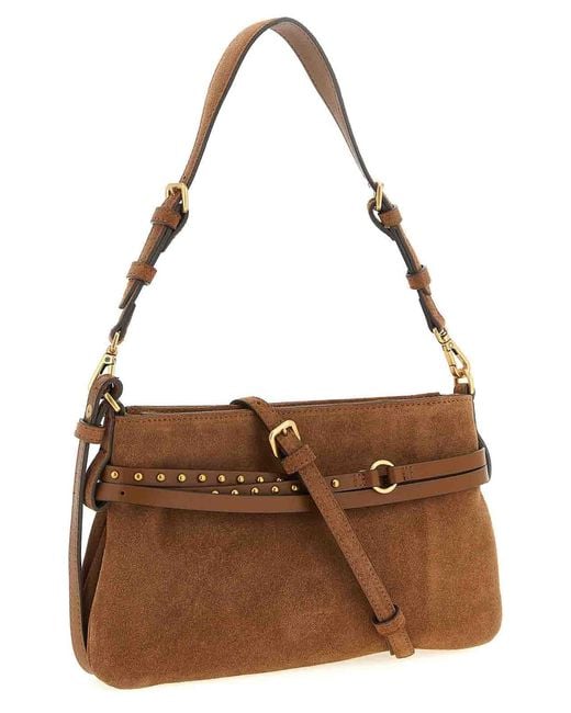 Pinko Brown Belt Mini Small Shoulder Bag