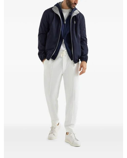 Brunello Cucinelli White Pants for men