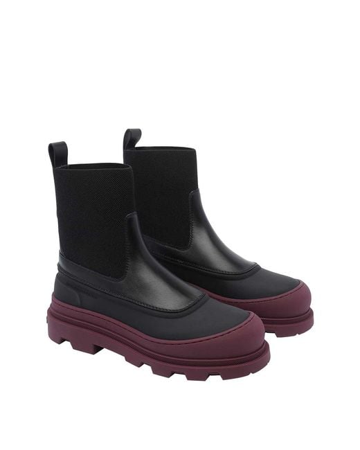 Moncler Black Vera Edge Booties
