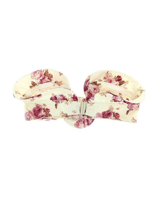 Magda Butrym Pink '02' Bikini Top