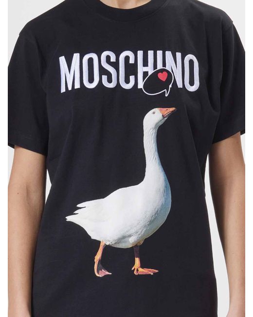 Moschino Black Tshirt Ooc Luisa