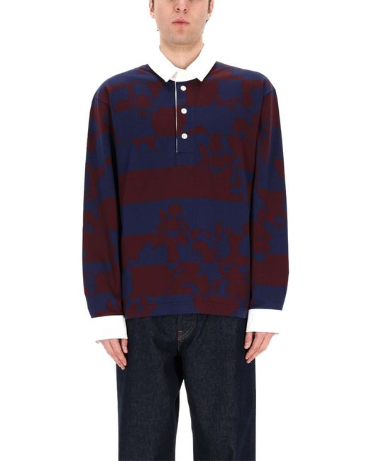 Dries Van Noten Black Polo Hucho for men
