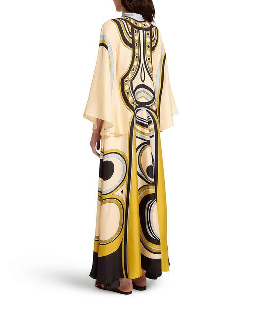 LaDoubleJ White Magnificent Long Silk Dress