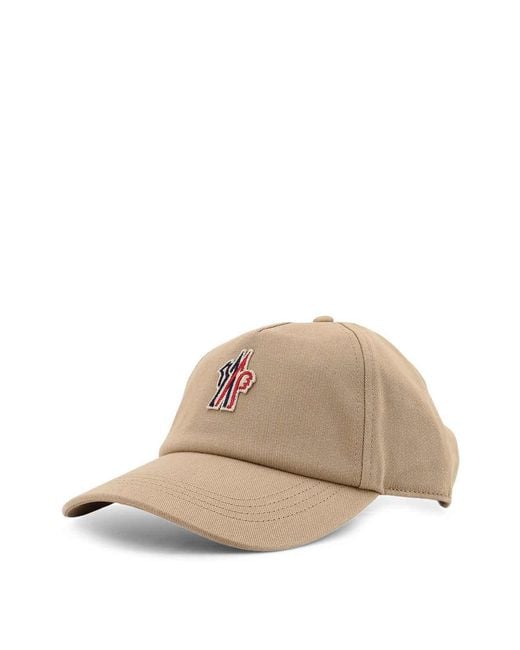 Cappello di Moncler in Natural da Uomo