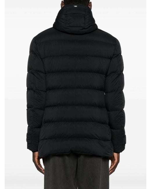 Herno Black Coats for men