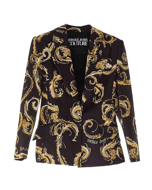 Versace Jeans Couture Black Chromo Couture Jacket