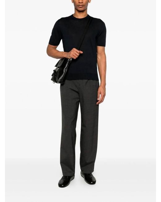 Drumohr Black T-Shirt for men