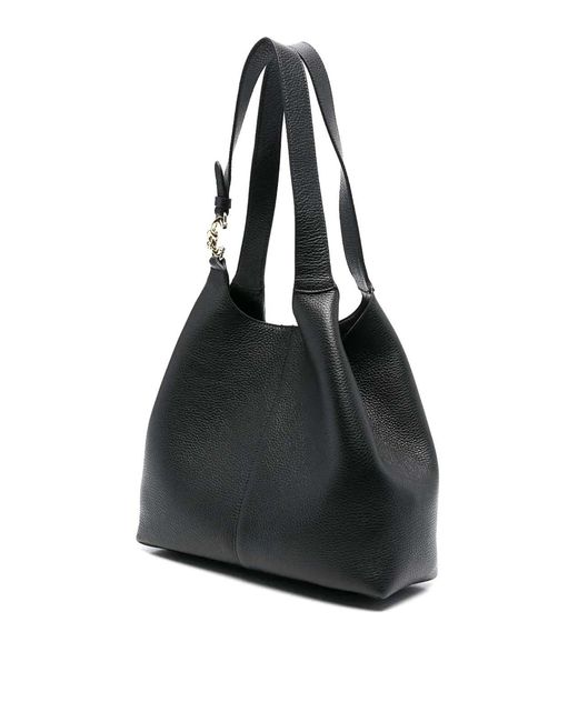Coccinelle Black Handbag Grained Leather Noir