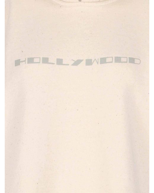 Rick Owens Natural Hollywood' Hoodie