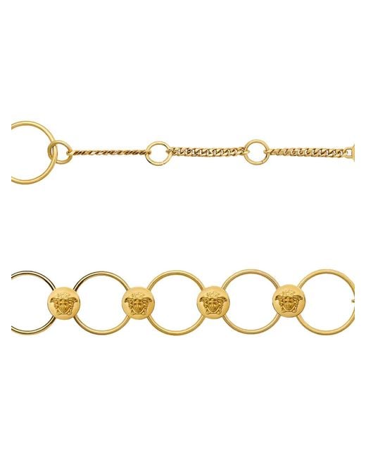 Versace Metallic Belt