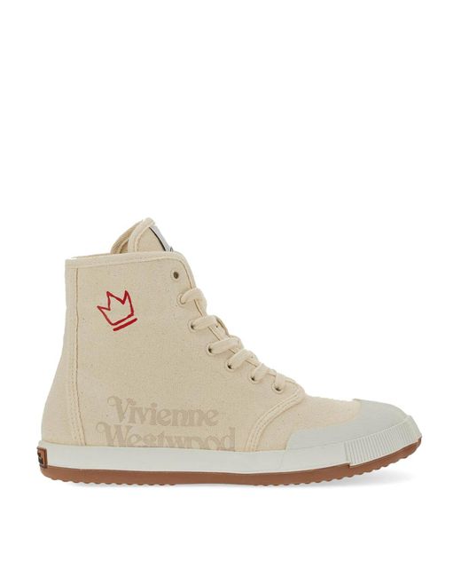 Vivienne Westwood Natural High Top Sneakers