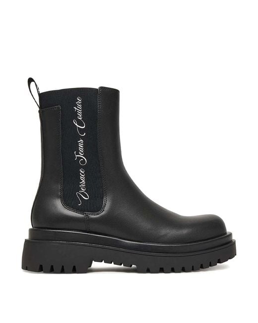 Versace Jeans Couture Black Drew Boot