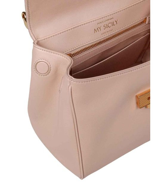 Dolce & Gabbana Pink My Sicily Handbag