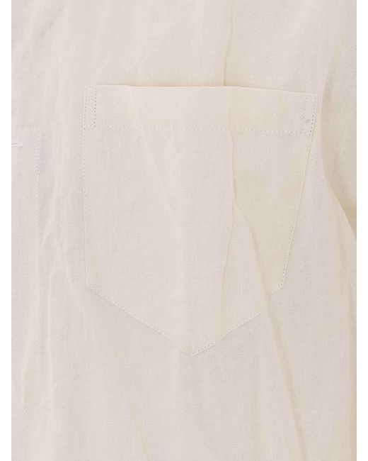 Willy Chavarria White Masa Veterano Shirt for men
