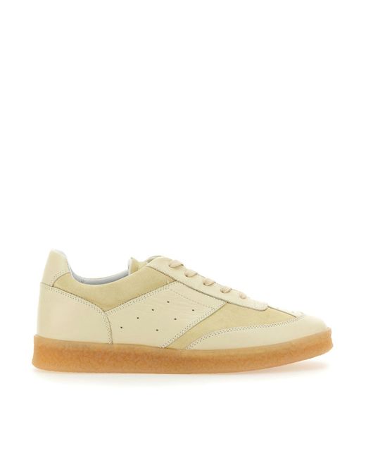 MM6 by Maison Martin Margiela Natural Sneakers 6 Court for men