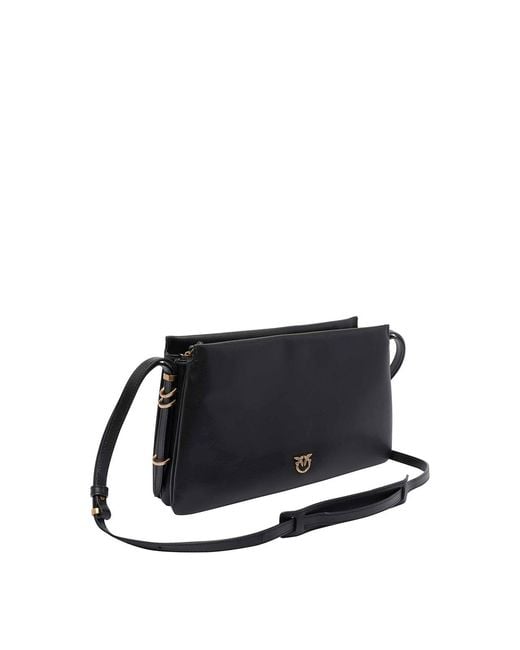 Pinko Black Triplet Crossbody Bag