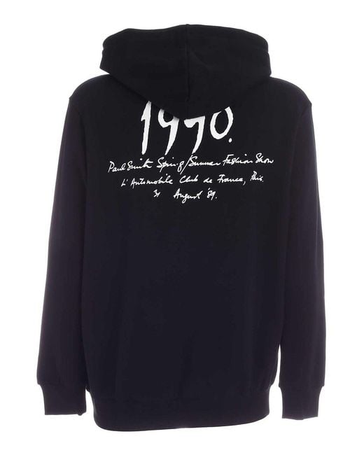 Paul Smith Blue 1990S Hoodie for men