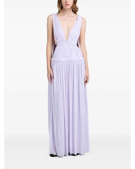 Proenza Schouler Purple Serra Dress