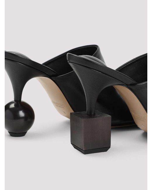 Jacquemus Black Bisou Mules