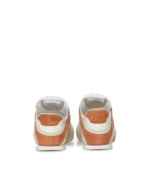 Chloé Brown Kick Sneaker