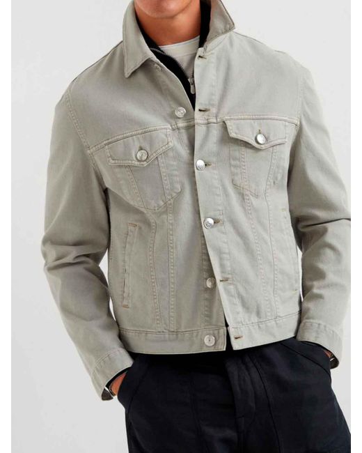 Brunello Cucinelli Gray Overshirt for men