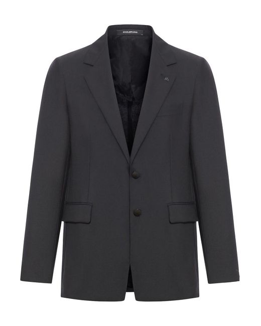 Tagliatore Blue Tailored Wool Blazer for men