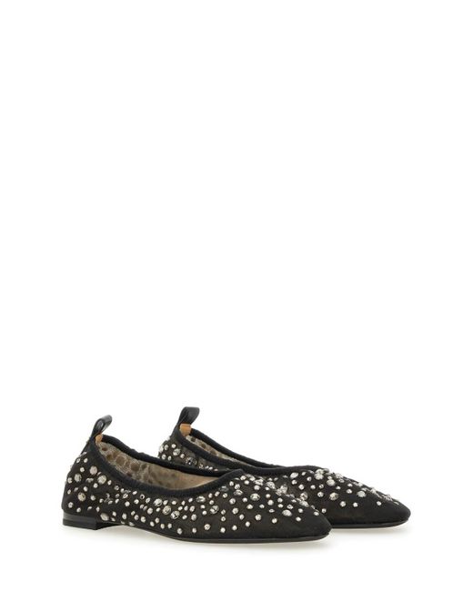 Tory Burch Black Ballerinas