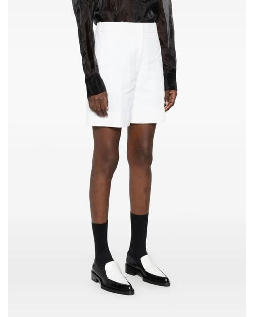 Jil Sander White Pants