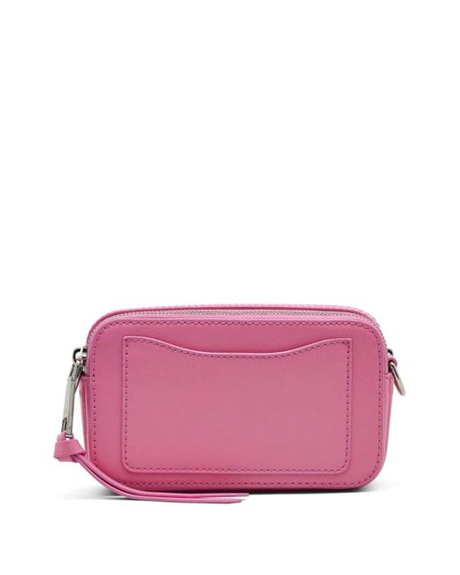 Marc Jacobs Pink The Solid Snapshot Crossbody Bag