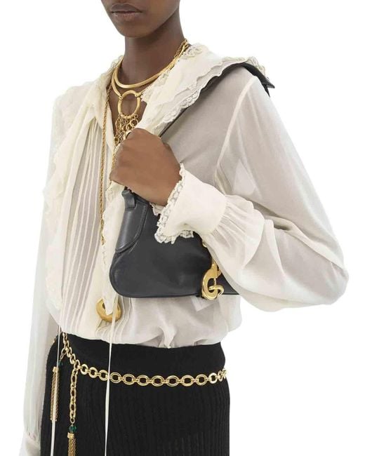 Chloé Black Kerala 25 Soft Leather Shoulder Bag