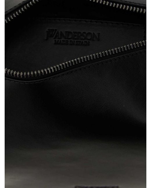J.W. Anderson Black The Jwa Small Corner Bag Handbag