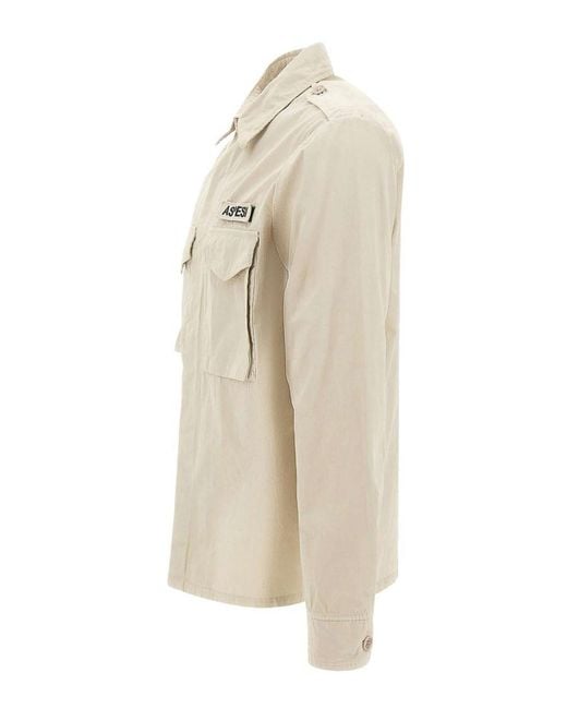 Aspesi Natural "Field" Shirt for men