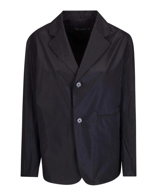 Sofie D'Hoore Blue Long Sleeve Button Down Blazer