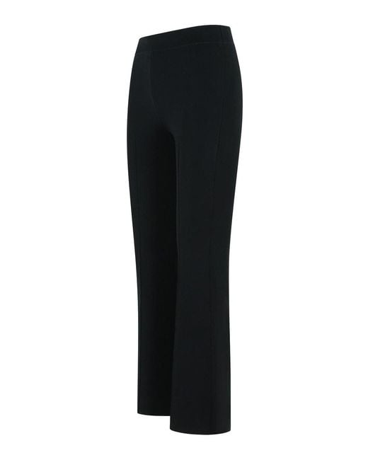 Jonathan Simkhai Black Ashlon Rayon Blend Pants
