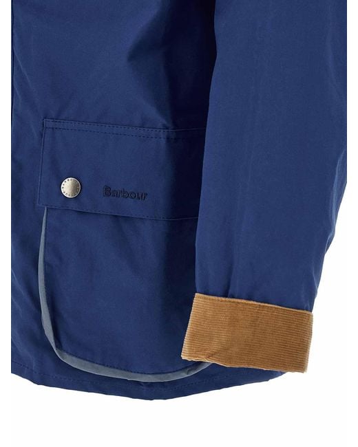 Barbour Blue Paul Smith Loves Jacket for men