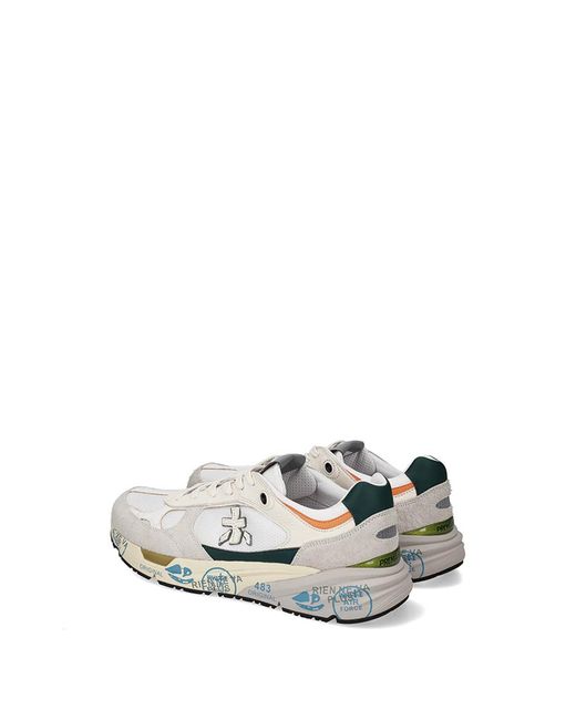 Premiata White Sneakers for men