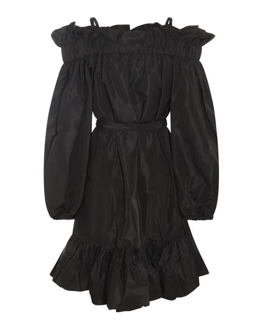 Patou Black Mini Dress