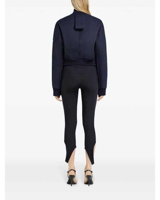 Courreges Blue Capri Leggings