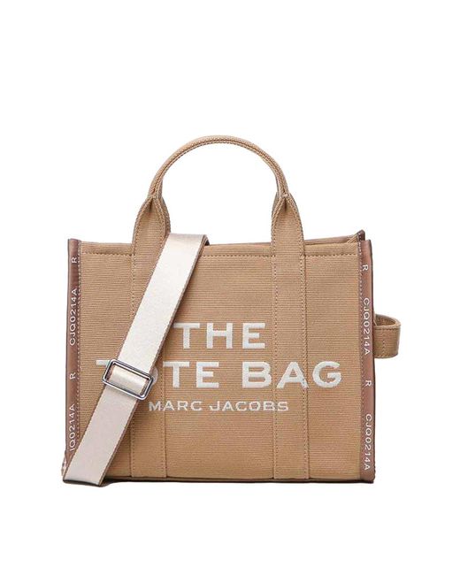 Marc Jacobs Natural The Tote Jacquard Medium Bag