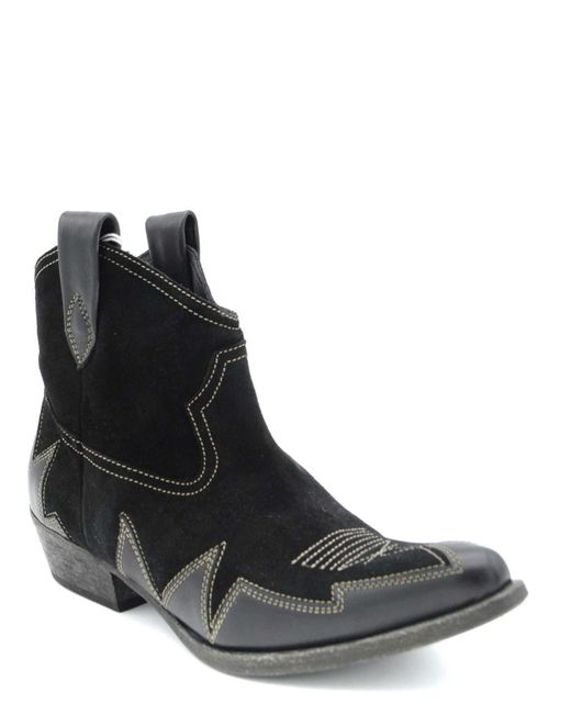 L.A L.A TEX Black Booties