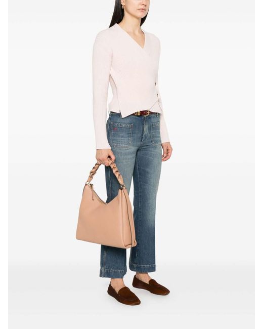 Coccinelle Natural Medium Boheme Tote Bag