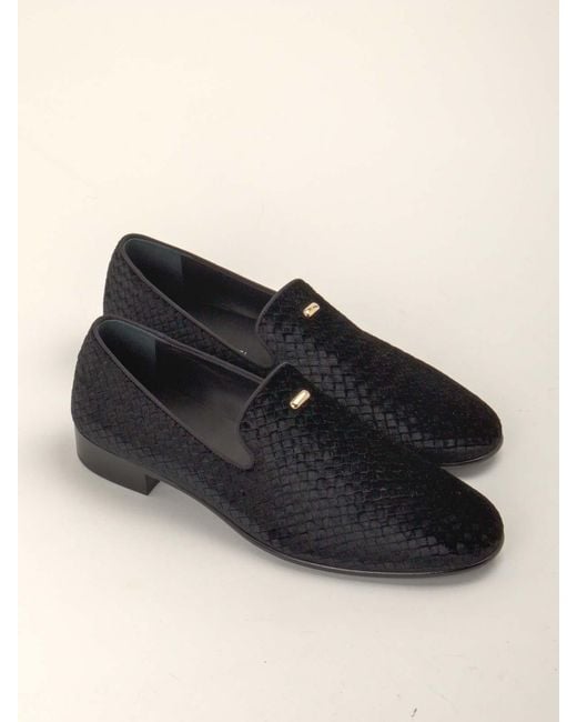 Giuseppe Zanotti Black Loafer for men