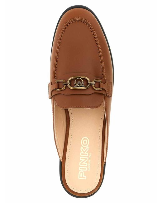 Pinko Brown Naty 09 Sabots