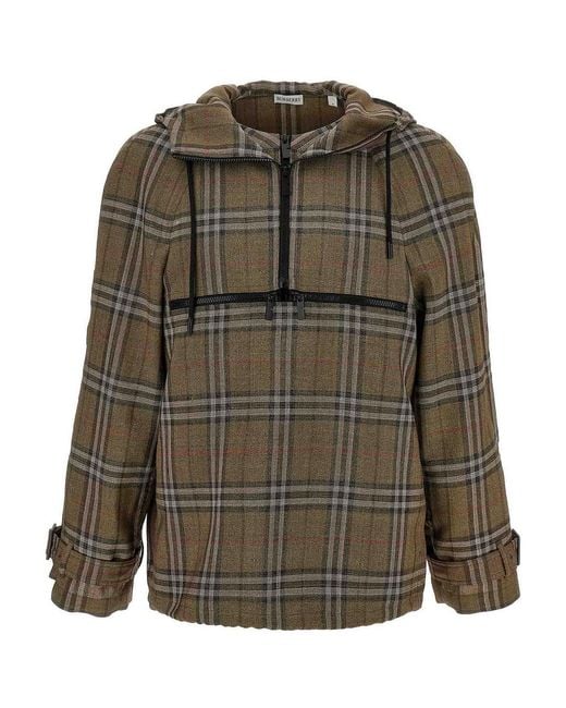 Burberry Green Multilayer Shirt for men