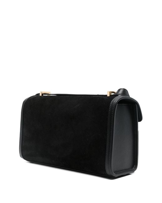 SAVETTE Black Leather Bag