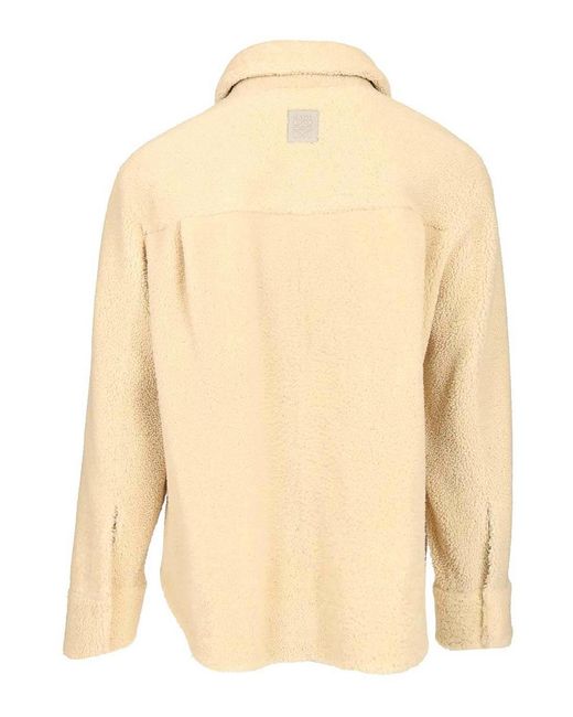Loewe Natural Shearling Overshirt for men