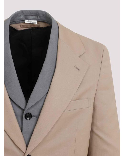 Comme Des Garcons Hommes Plus Natural Wool Jacket for men