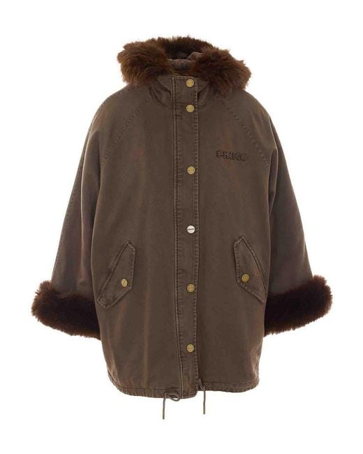 Pinko Brown Patria Parka